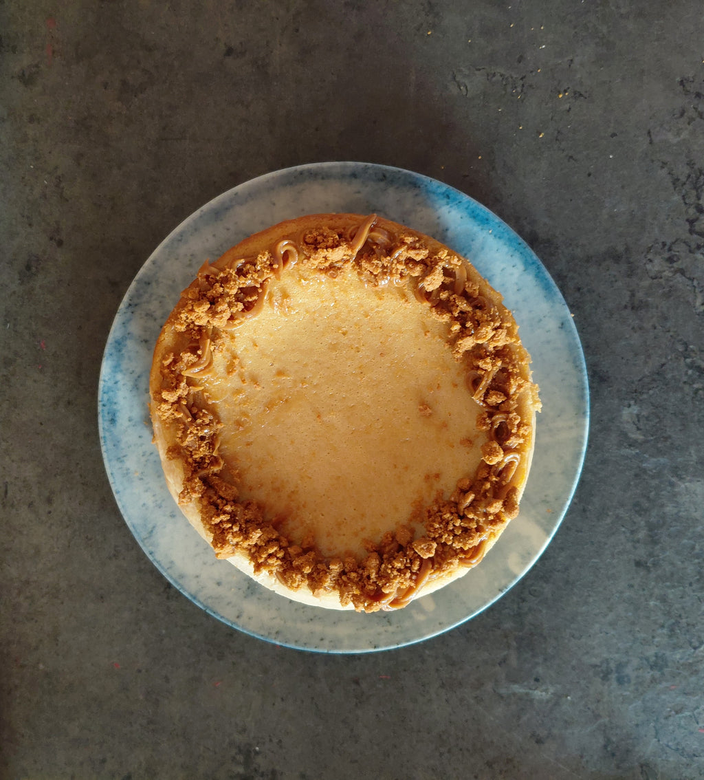 Tarta de queso y galleta Lotus