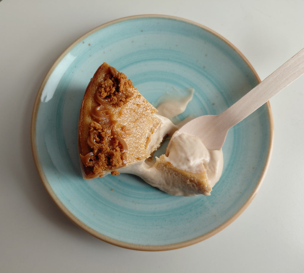 Tarta de queso y galleta Lotus