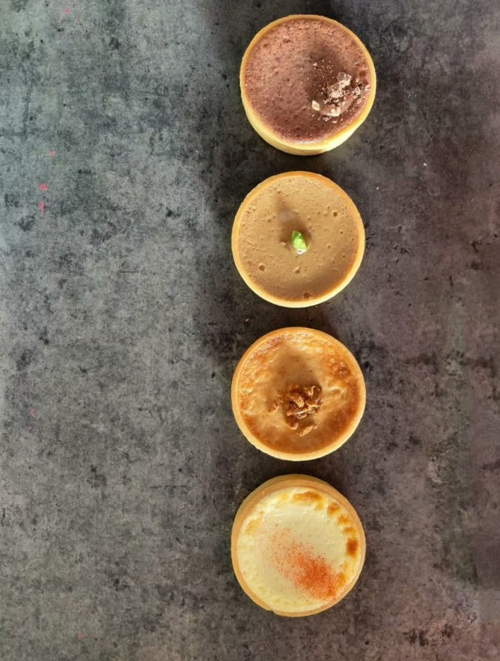 Batchis (4 mini tartas de queso de sabor surtido)