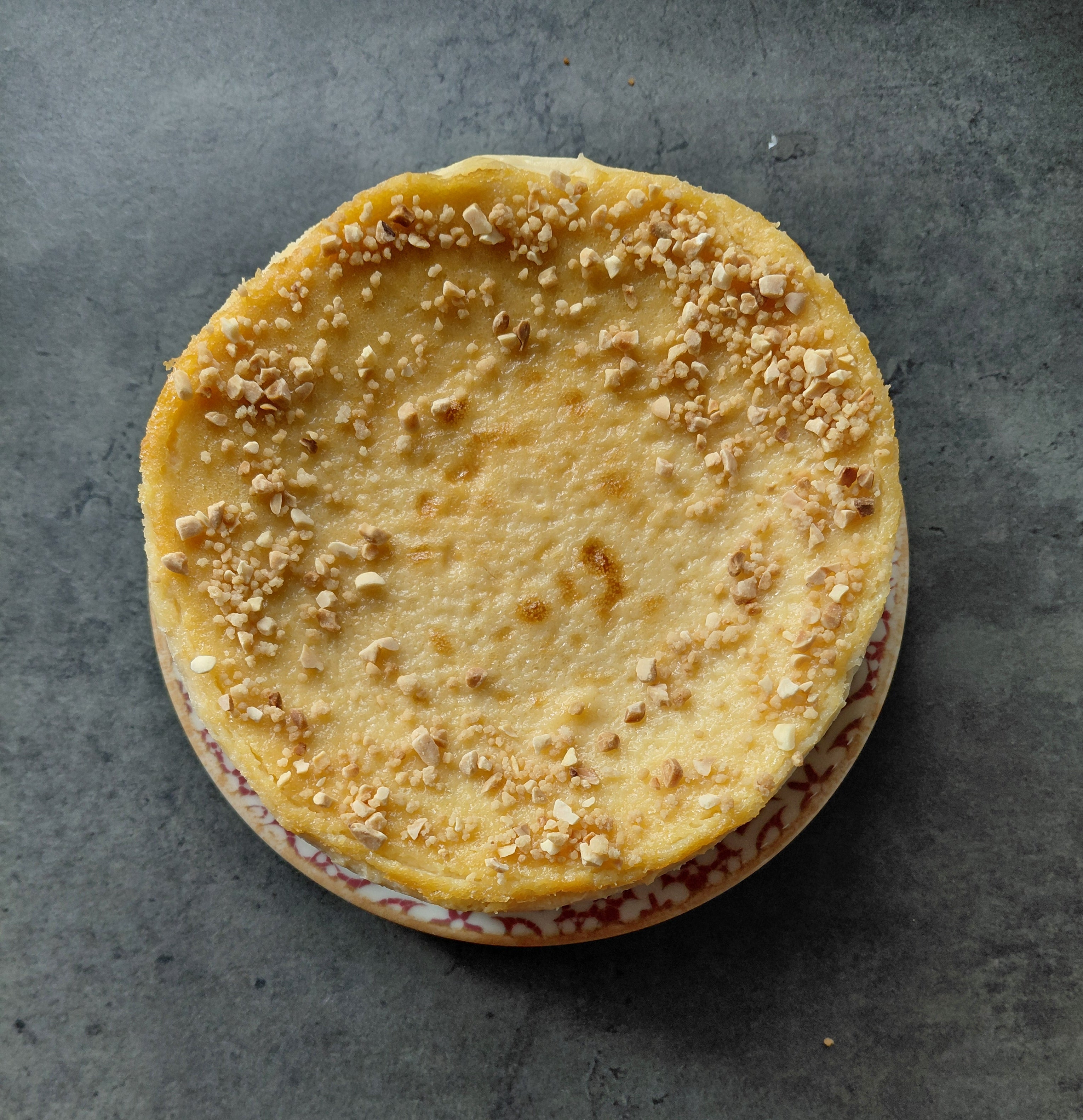 Tarta de queso y turrón de Jijona